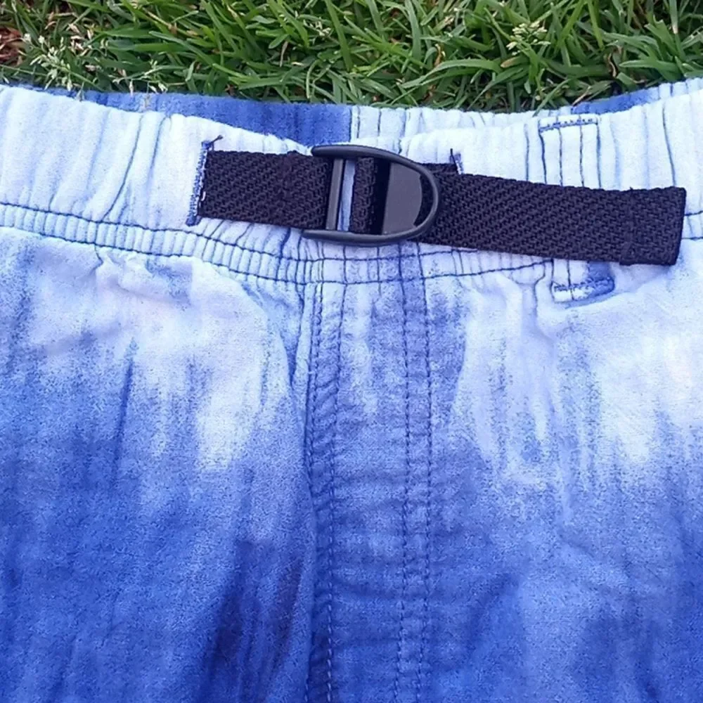 Boys Tie Dye Buckle Up Shorts